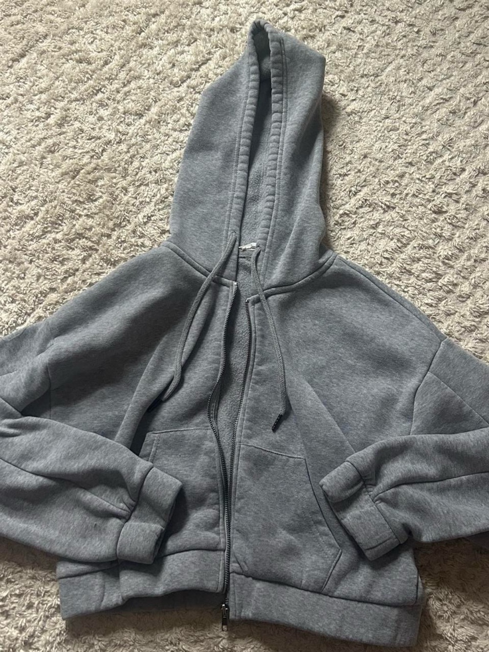 Marshalls Gray Zippered Hoodie